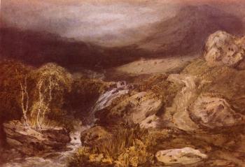 約瑟夫 瑪羅德 威廉 透納 Mountain Stream, Coniston 約瑟夫 瑪羅德 威廉 透納 Mountain Stream, Coniston